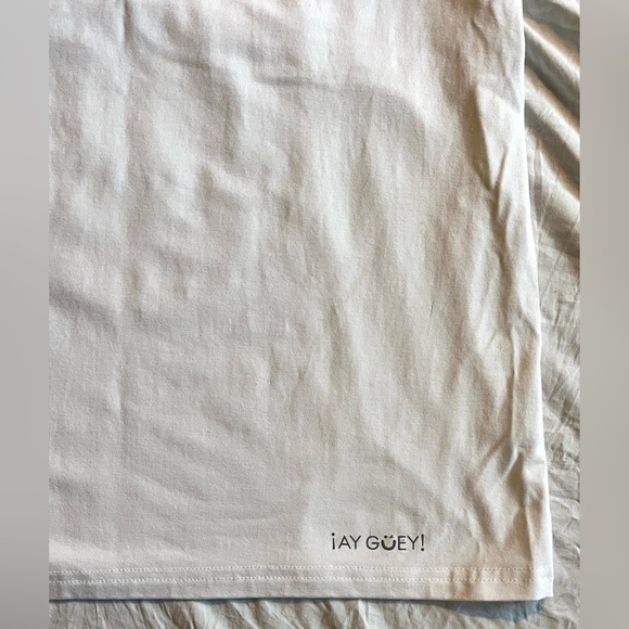 !Ay Guey! White Skull Graphic Men's T-Shirt Size Medium NWT - Picture 14 of 14